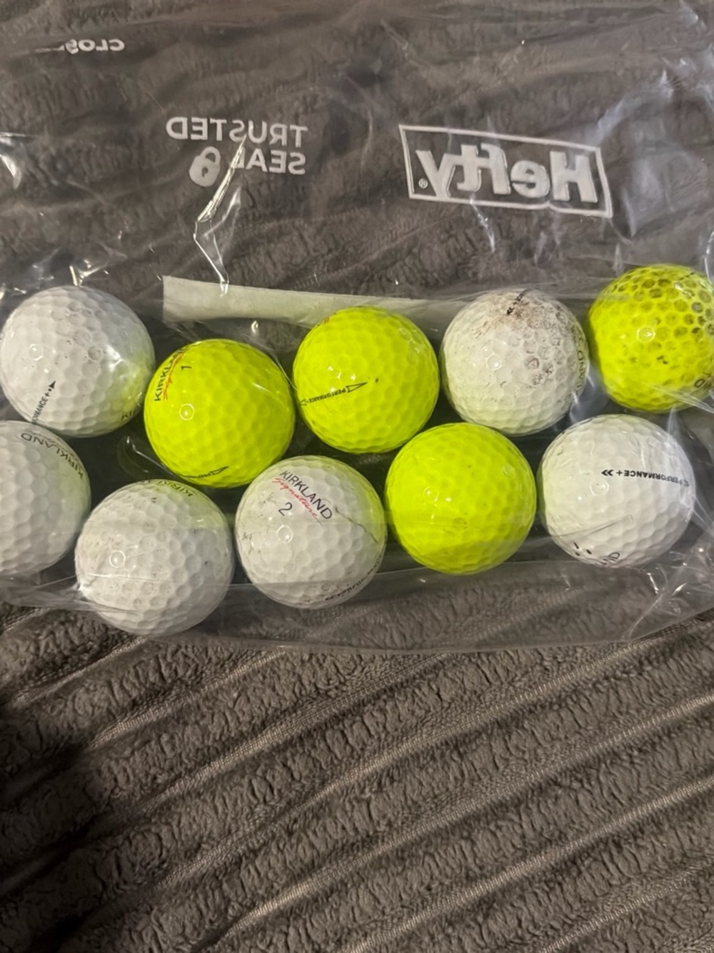 Kirkland Signature High-Visibility Yellow Golf Ball